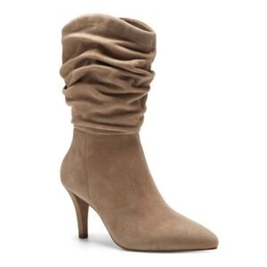 Vince Camuto Sonbela leather suede slouchy bootie